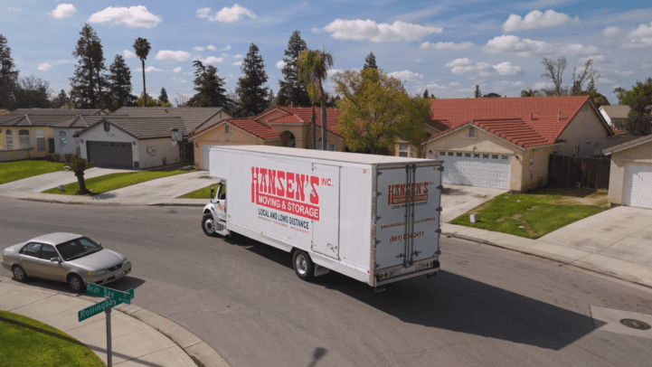 HMS_Truck Hansen’s Moving & Storage, Inc